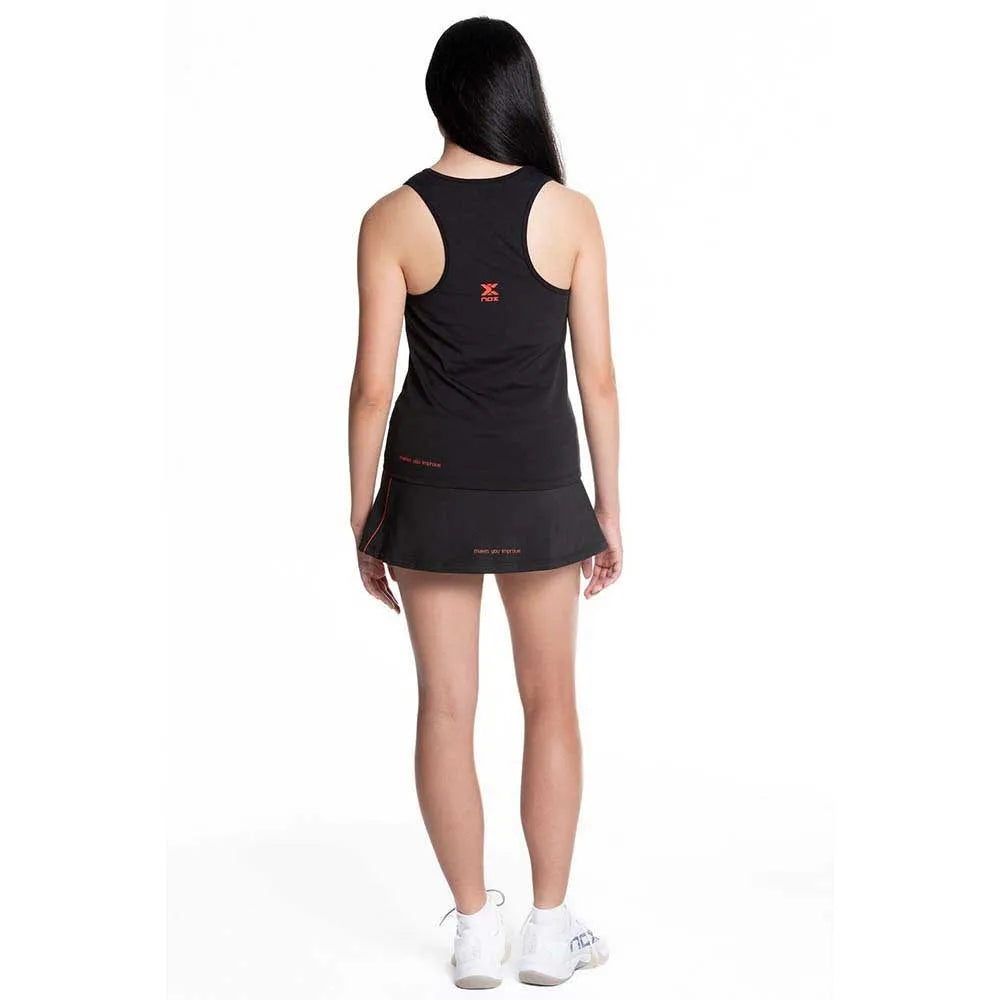 Camiseta Tirantes Nox Team fit Black Mujer 4