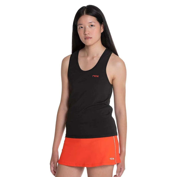 Camiseta Tirantes Nox Team fit Black Mujer