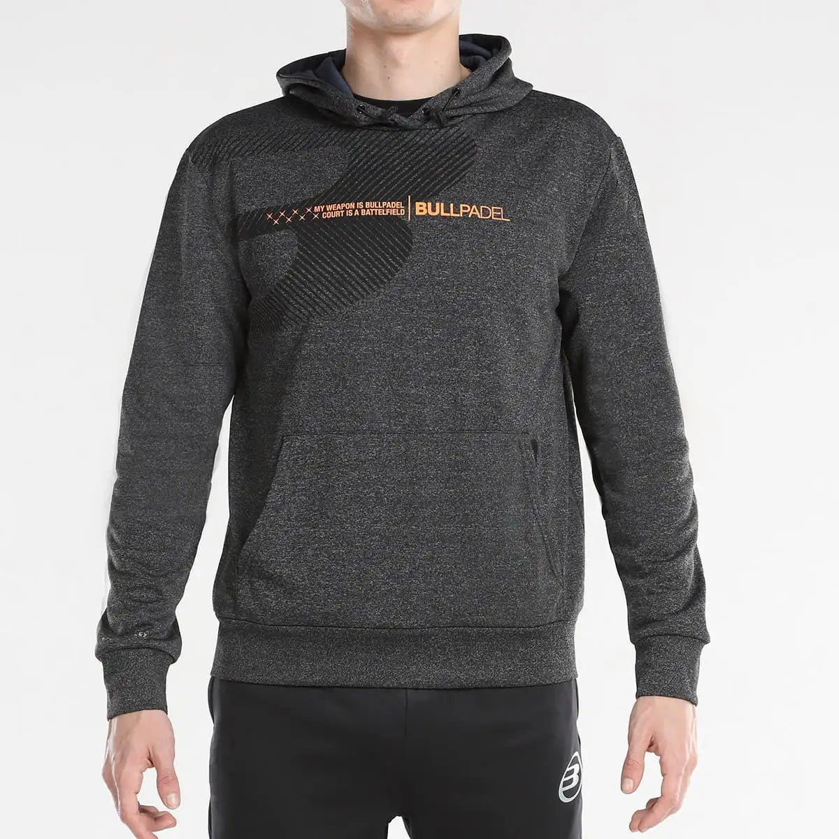 Sudadera Bullpadel Jaque Negra