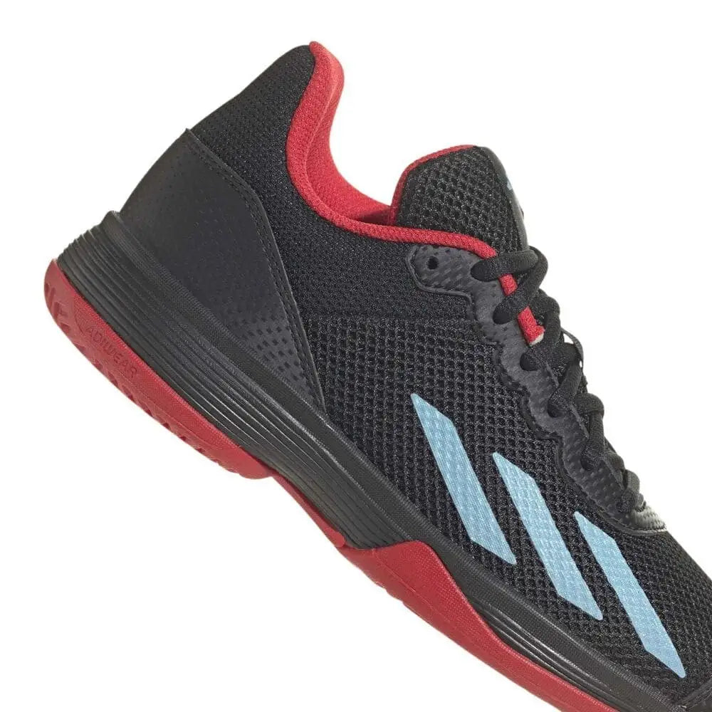 Adidas Courtflash Black Niño 5