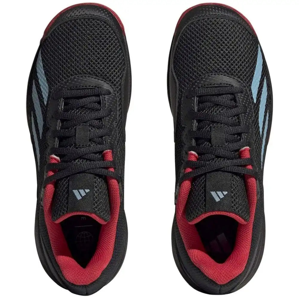 Adidas Courtflash Black Niño 6