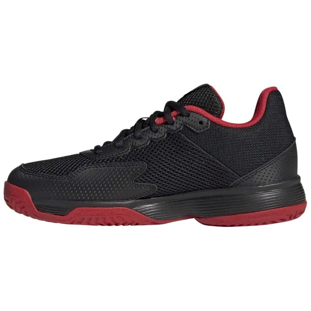 Adidas Courtflash Black Niño 8