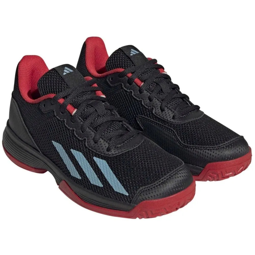 Adidas Courtflash Black Niño 2