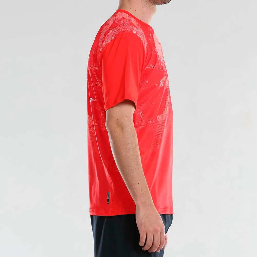 Camiseta Bullpadel Nuco Cereza 3