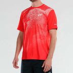Camiseta Bullpadel Nuco Cereza 4
