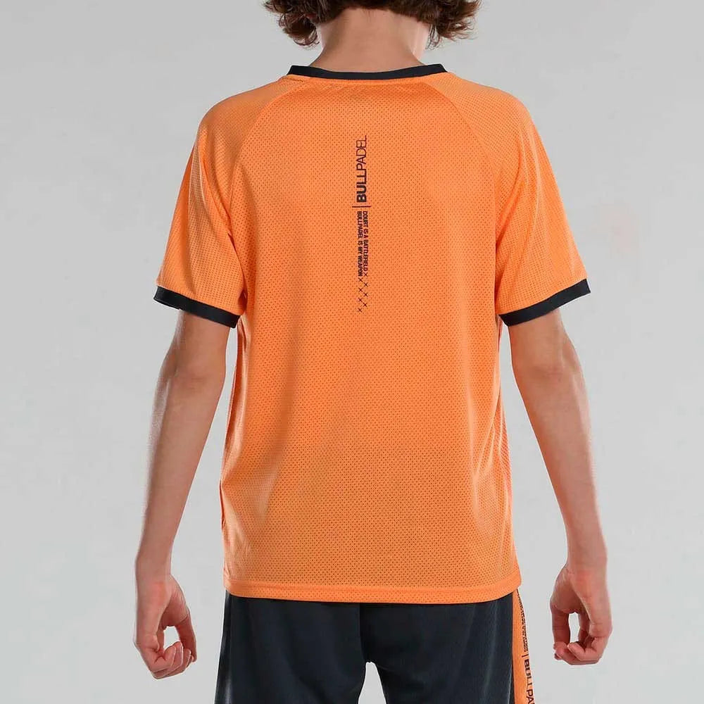 Camiseta Bullpadel Actua Jr. Naranja 3