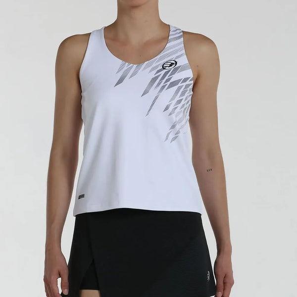 Camiseta Bullpadel Rizón Blanca