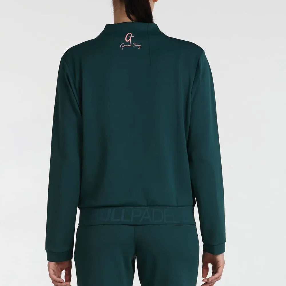 Sudadera Bullpadel Icaco Verde 2