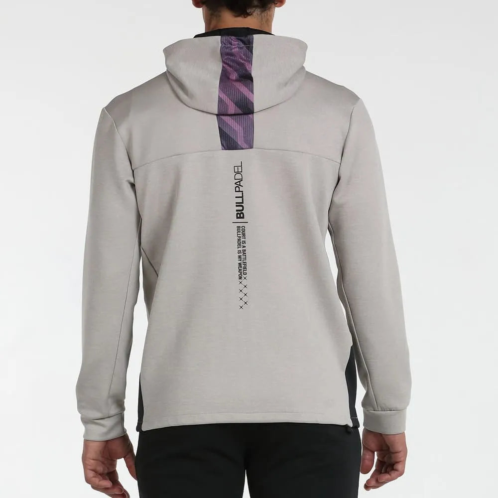 Sudadera Bullpadel Oblea Beige 2