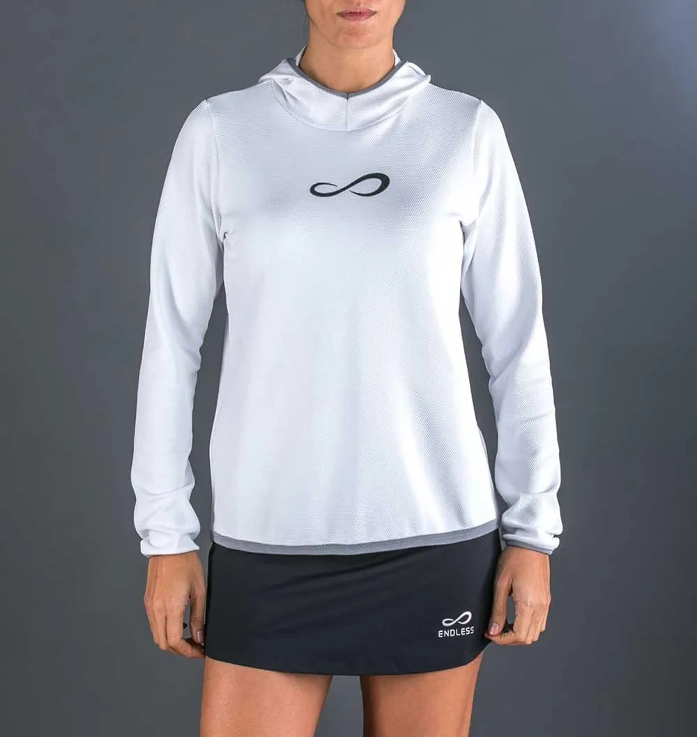 Sudadera Endless Breath Blanca 2