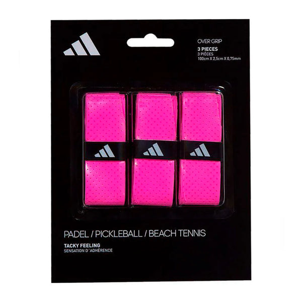 Blister 3 Overgrips Adidas Rosa