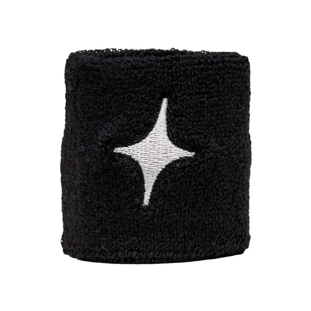 Muñequera Star Vie Negra-Blanca 2